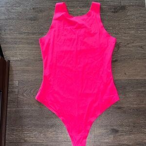 Vibrant Pink Women's Bodysuit